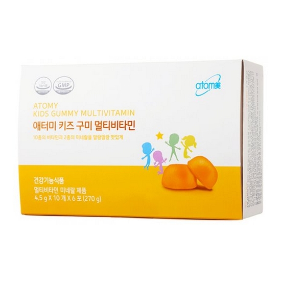 애터미  키즈 구미 멀티비타민 6포 (1개)