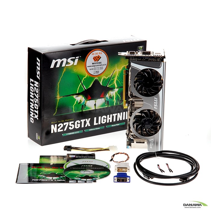 MSI 지포스 GTX275 N275GTX Lightning 1.8GB 웨이코스_이미지