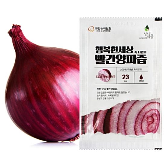 성내식품 행복한세상 빨간양파즙 100ml 30포