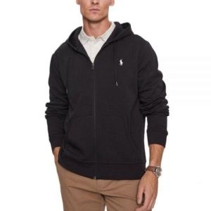 폴로 포니로고 자수 후드짚업_710888282001