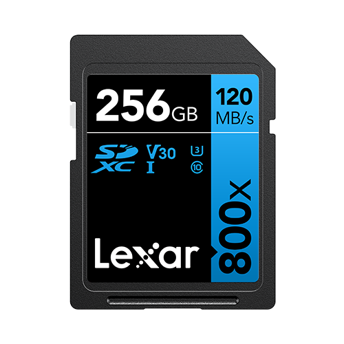Lexar SD High-Performance 800X 블루시리즈