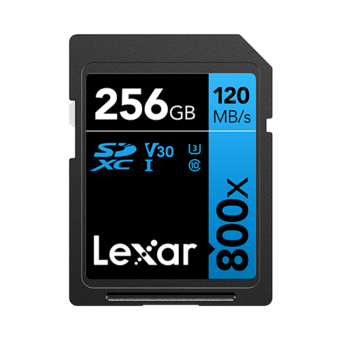 Lexar SD High-Performance 800X 블루시리즈