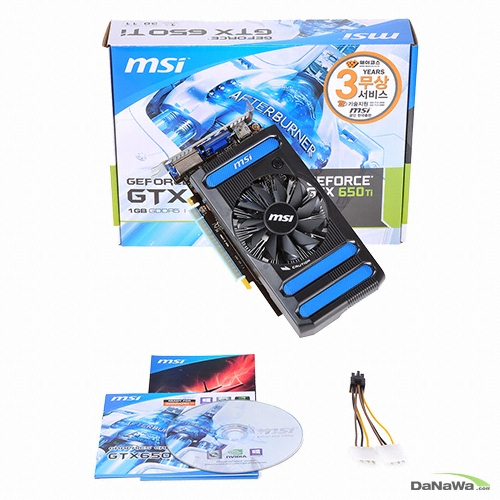 MSI 지포스 GTX650 Ti 아머 V1 D5 1GB_이미지