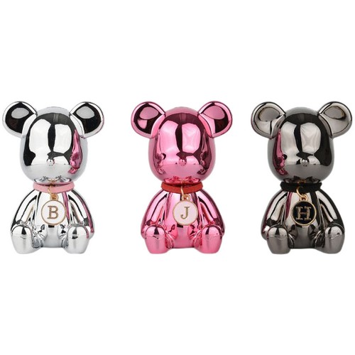 JK플렉스 크롬베어 차량용 방향제 (2개, 리필 3팩)_이미지