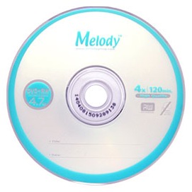 ��ε� DVD+RW 4.7GB 4x ���� 1��