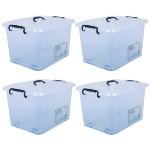 코스모 마이닝 플라스틱 리빙박스 120L (4개)