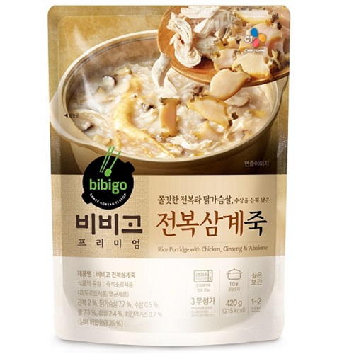 CJ제일제당 햇반 소프트밀 전복삼계죽 420g (21개)_이미지