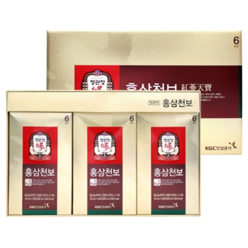 한국인삼공사 정관장 홍삼천보 50ml 30포 (2개)