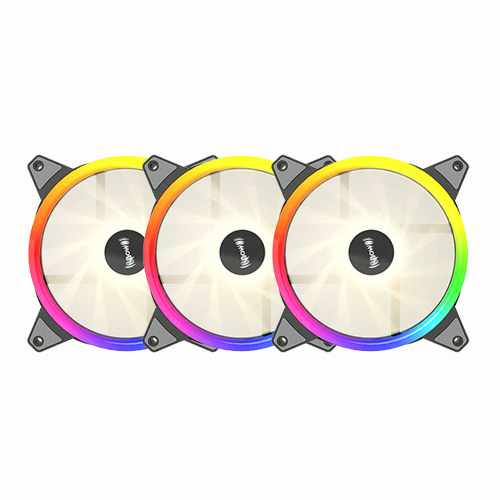 topower COOLER WING JINI-R1 120 RGB (컨트롤러/3팩)_이미지