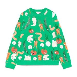 스텔라매카트니 주니어 플레이풀 베지터블 캐릭터 스웨트셔츠 TV4Q80Z2159 712MC