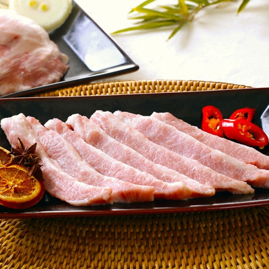 가야촌 한돈 냉장 항정살 구이용 500g (1개)_이미지