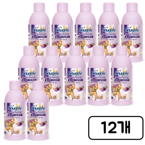 스너글 룸스프레이 드림 판타지 리필 150ml (12개)_이미지