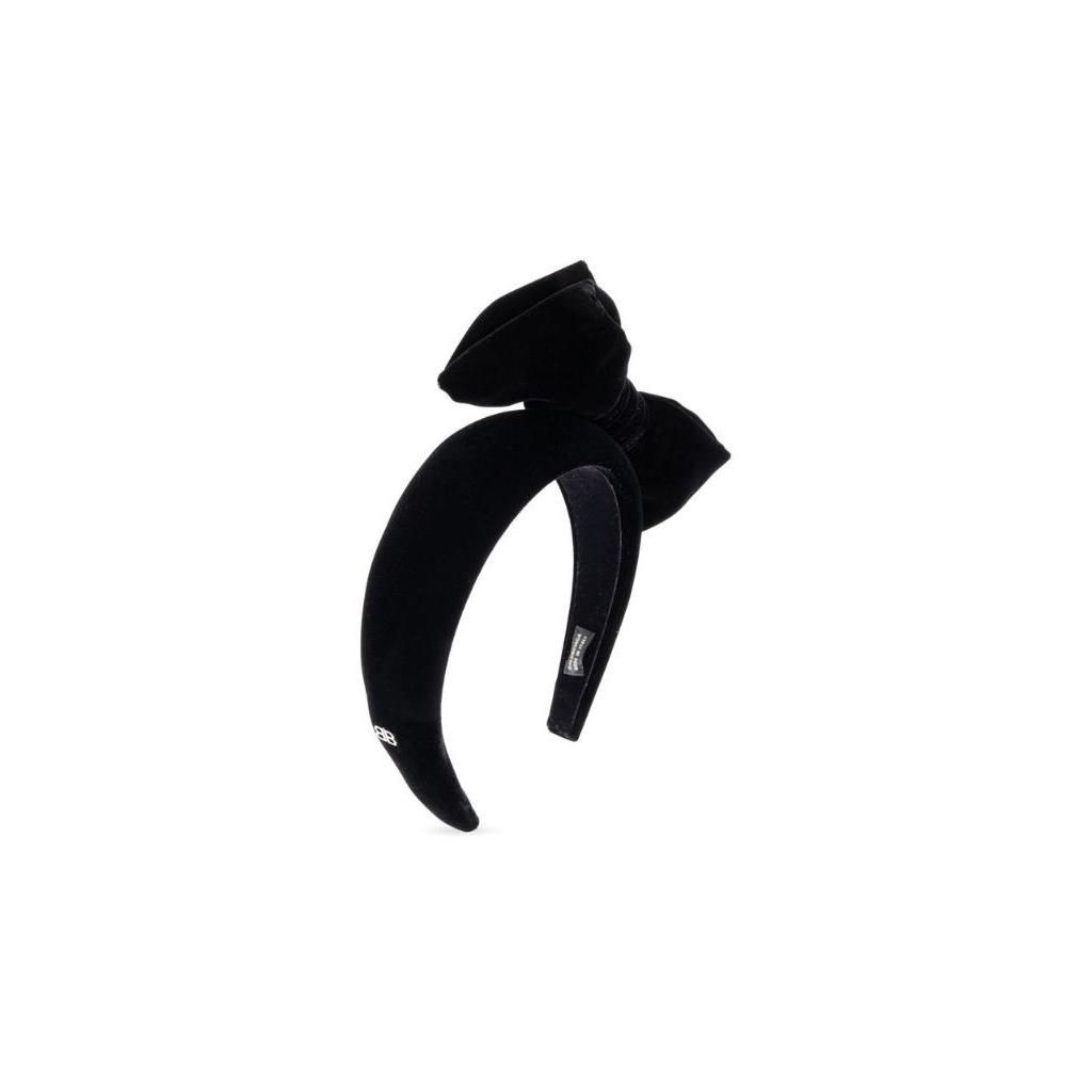 발렌시아가 장식 리본 디테일 헤어밴드 847573TZFFS 5234 T