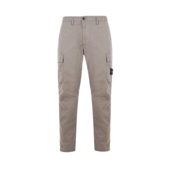 스톤아일랜드 Supima Cotton Twill Stretch TC Cargo Pants Regular Tapered Fit 801530410 V0092
