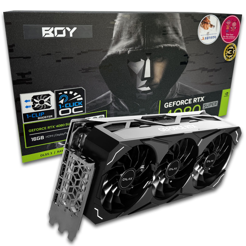 갤럭시 BOY 지포스 RTX 4080 SUPER ST D6X 16GB_이미지