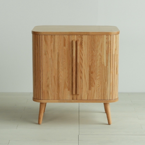 스코나 오로스 오크 원목 협탁 550_이미지