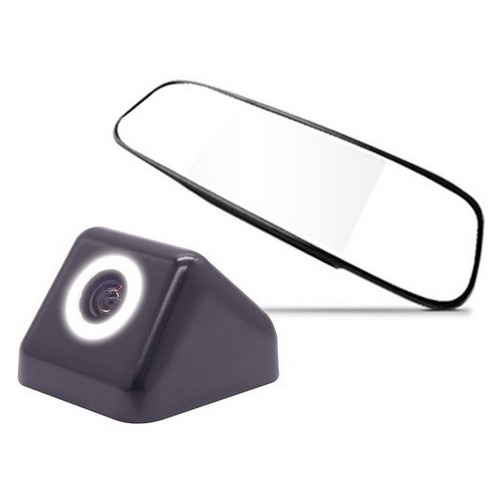 아이소라 후방카메라 M4-008L + 5인치 룸미러 모니터 세트_이미지