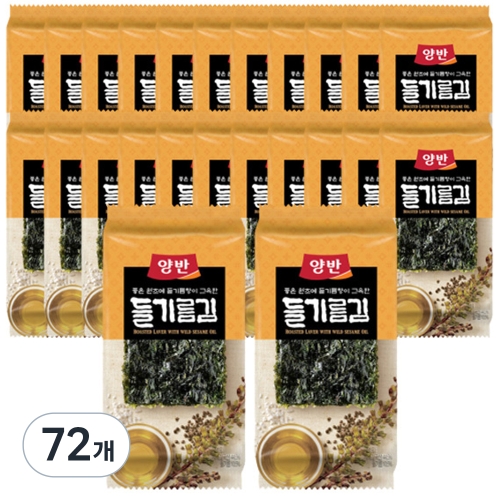 동원F&B 양반 들기름 향이 그윽한 양반김 4.5g (72개)_이미지