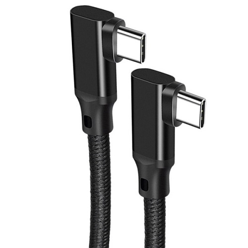 바라보고 더블 ㄱ자 USB 3.2 C to C타입 케이블 (2m)_이미지