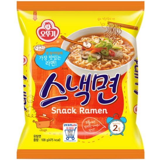 오뚜기 스낵면 108g (10개)