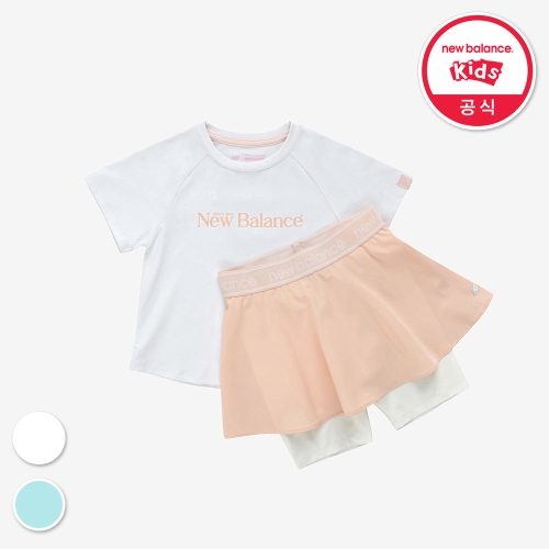 뉴발란스 M 키즈트레이닝세트 PQC NK9YE2802G-84 NBgC Athleisure 티 플레어_이미지