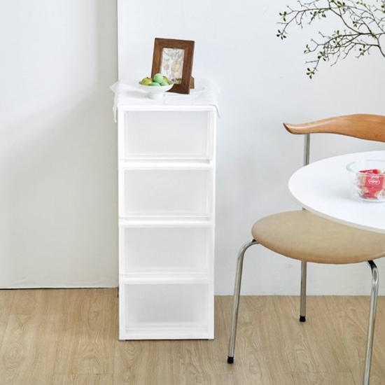 코멧 모던 슬림 4단 서랍장 310_이미지