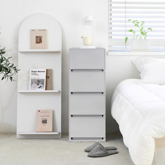 코멧 모던 슬림 4단 서랍장 310_이미지