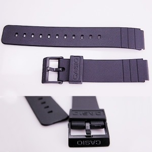 763786 클래식 남자 Quartz Analog 블랙 다이얼 블랙 Resin 밴드 35mm 시계 MQ24 1B