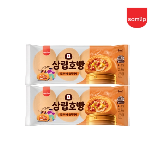SPC삼립 삼립호빵 발효미종 듬뿍피자 380g (2개)_이미지