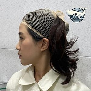 발망 오픈형 머리 고정 그물망 가 보존 스킨-WFH66XW