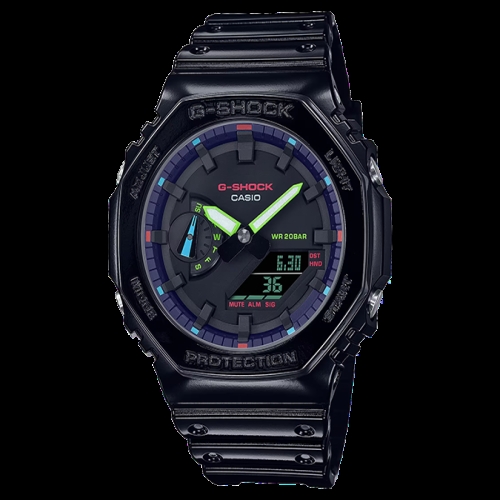 카시오 G-SHOCK 남성_GA-2100RGB-1A