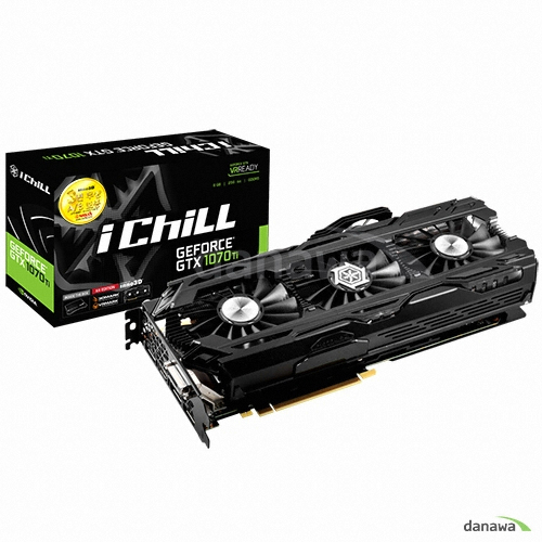 INNO3D iChiLL ������ GTX1070 Ti D5 8GB X4