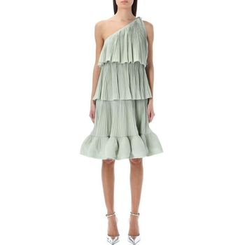 랑방 러플 비대칭 원숄더 드레스 140997046