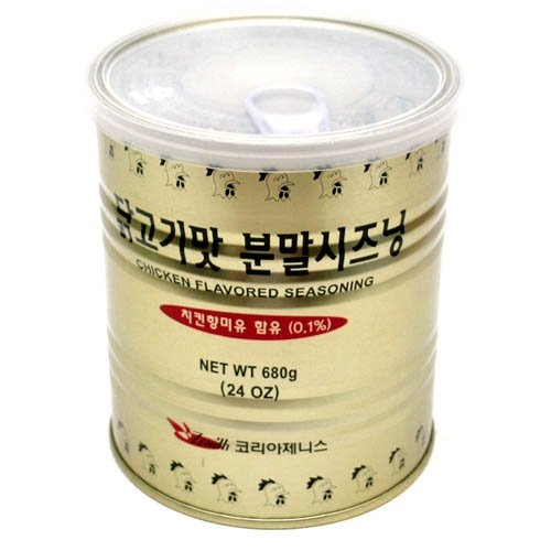 코리아제니스 닭고기맛 분말시즈닝 680g이미지입니다. 누르면 해당 게시물로 새창이동합니다.