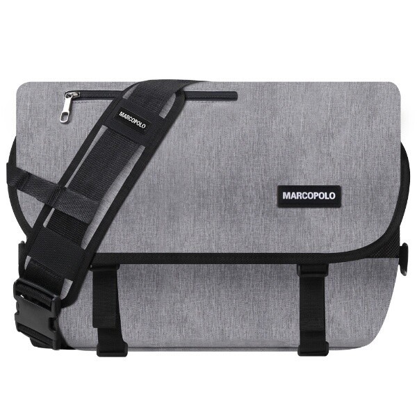 마르코폴로 남녀공용 홀른 방수 메신저백 MP4009 블랙 40 x 30 x 10 cm_이미지