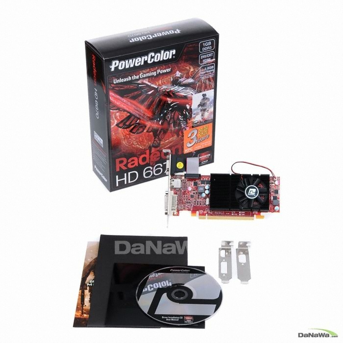 PowerColor �󵥿� HD 6670 D3 1GB LP KPC