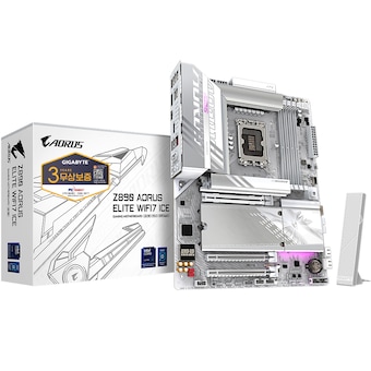 GIGABYTE <b>Z890</b> AORUS ELITE WIFI7 ICE 피씨디렉트