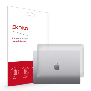 스코코 애플 2021 맥북프로14 M1 무광 외부보호필름 (상판)_이미지