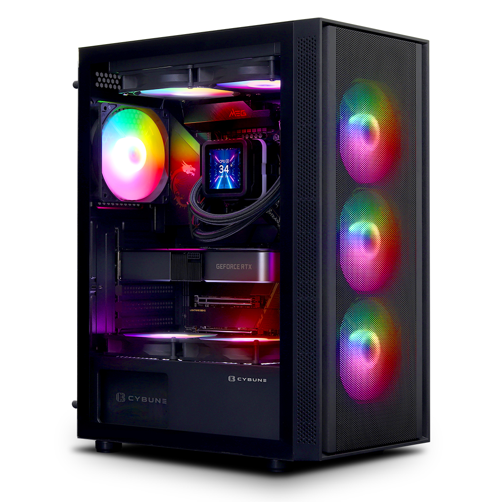 싸이번 SD600 도미닉 RGB (블랙)_이미지