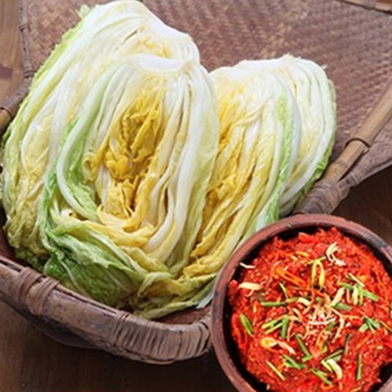 이맑은김치 절임배추 10kg+김치양념 3.5kg (전라도/멸치젓) (1개)_이미지