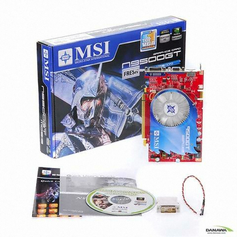 MSI ������ 9500GT FRESH HDMI DDR3 512MB �����ڽ�