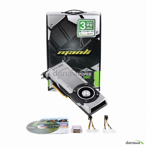 MANLI 지포스 GTX980 Classic D5 4GB_이미지