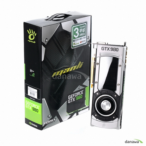 MANLI 지포스 GTX980 Classic D5 4GB_이미지