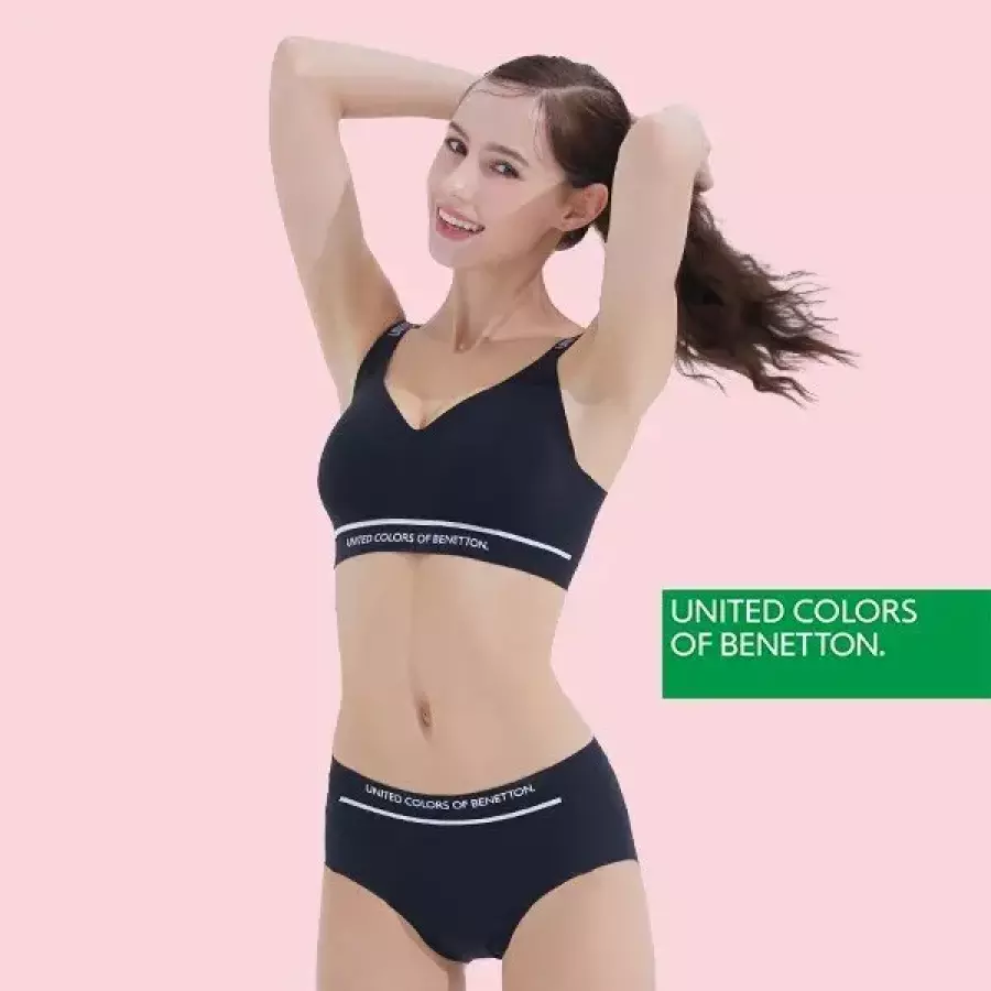 베네통 퓨징 브라팬티2종 블랙 BNW4N25_T