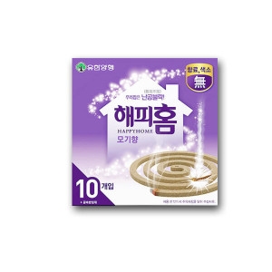 해피홈 모기향 무향 10개입 (1개)_이미지