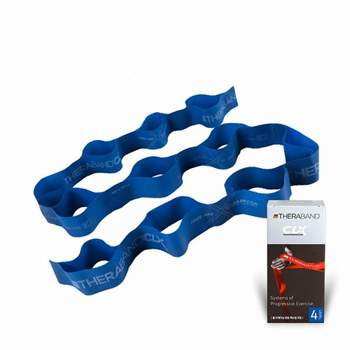 하이제닉 세라밴드 CLX 루프형 탄력밴드 (4단계, 블루)_이미지