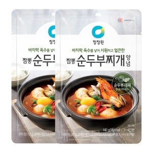 짬뽕 순두부찌개양념 140g 2개