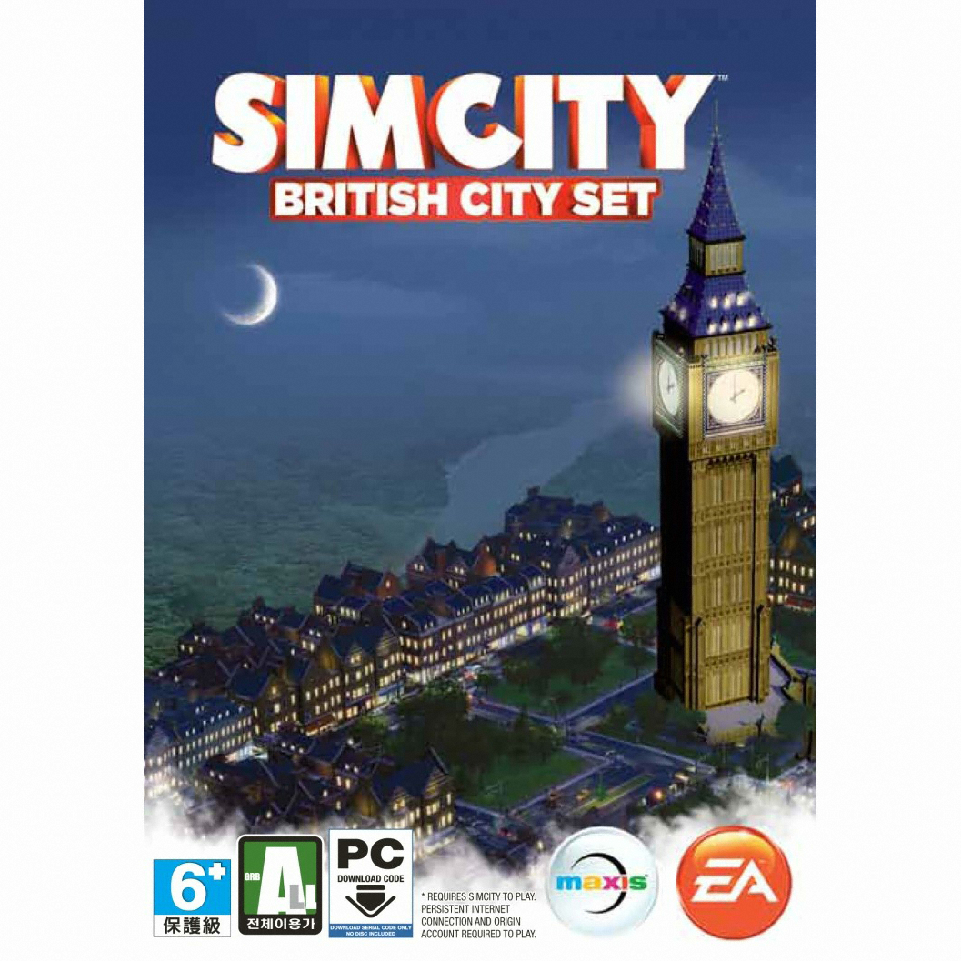 심시티 5 확장팩 한글판 영국,CIB코드패키지_이미지