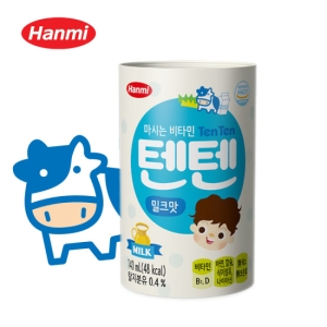  한미헬스케어 마시는 비타민 텐텐 밀크맛 140ml [6개] 상품이미지