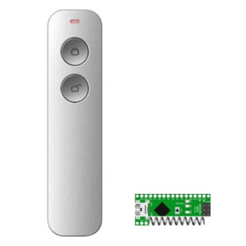 솔리티 거치형 리모컨 HG-TX200 + 통신모듈